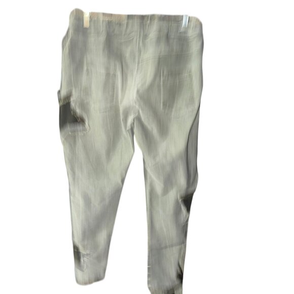 Tempo Paris Gray Jogger Pants With Camo Star Patches - Picture 3 of 12